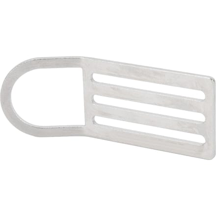 Gewichtsgordel D-ring RVS Duikgewichtgordelhouder Stopper met D-ring voor voor Zeewater white
