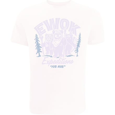 Star Wars Heren Expeditie Ewok T-Shirt (Wit)