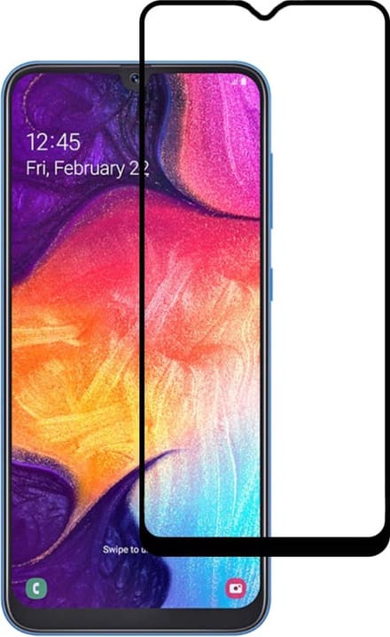 DrPhone MMA - Screenprotector - Veiligheidsglas - Volledig Bescherming - Gehard Glas - Geschikt voor Galaxy A50