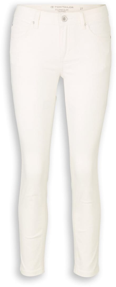 Tom Tailor - TTLENE SLIM CROPPED jeans - Maat 34/28 - White