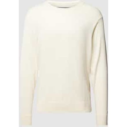 Gebreide pullover met ronde hals