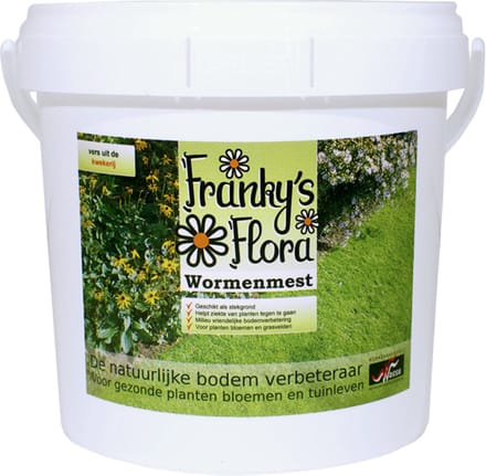 Franky’s Flora – Wormenmest – 1 liter - Emmer
