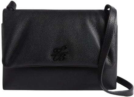Ted Baker Leren Schoudertas Marrisa Padded Leather Crossbody Bag Black Zwart