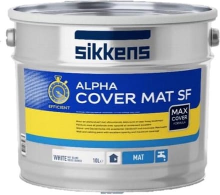 Sikkens Alpha Cover Mat SF - 10 liter - Wit