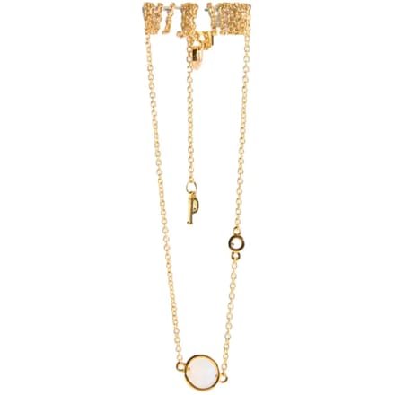 Dames hangende ring ketting 24 Colours
