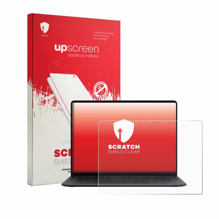 upscreen - Screenprotector voor Microsoft Surface Laptop 13.8" 2026 - Folie Beschermfolie transparant