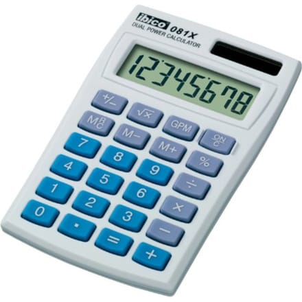 Rekenmachine ibico 081x