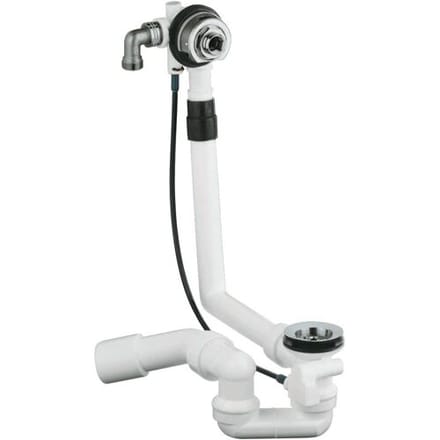 GROHE Talentofill badafvoer-, overloop- en vulcombinatie met waste voor normaal bad basisgarnituur