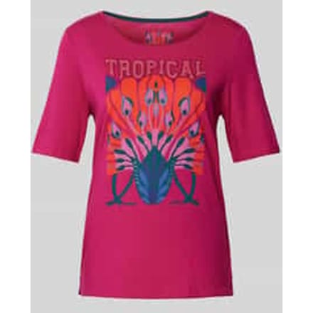 T-shirt met strass-steentjes