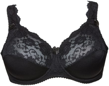Plaisir Beate beugel BH zwart 85C-grote maten met draagcomfort