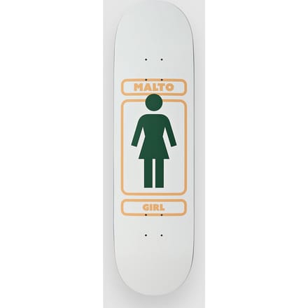 Girl Malto 93 Til Khaki 8.5" Skateboard Deck wit