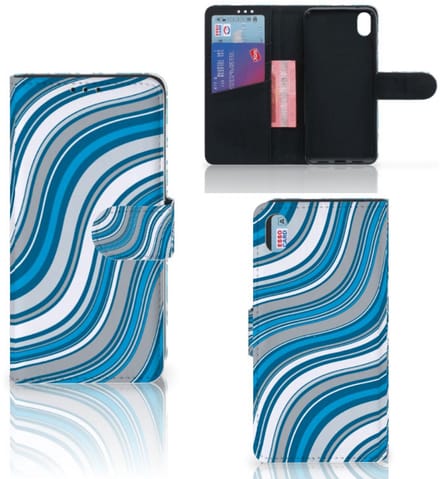 Xiaomi Redmi 7A Telefoon Hoesje Waves Blue
