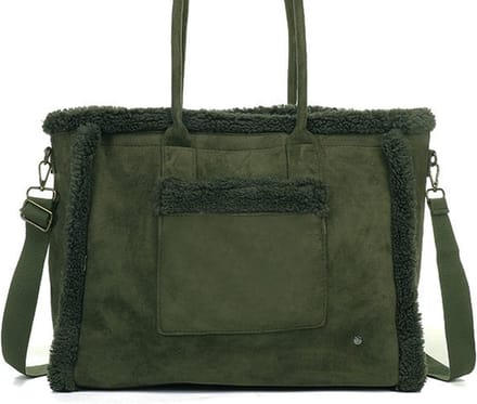 Dark green shopper Avoriaz OLT12573