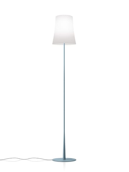 Foscarini Birdie Easy vloerlamp - lichtblauw