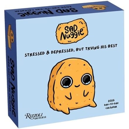 Sad Nuggie 2026 Day-To-Day Calendar - Sad Nuggie