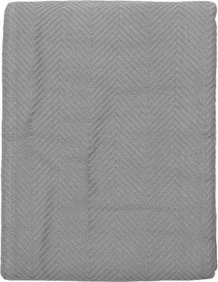 Snoozing Spiga - Bedsprei - Eenpersoons - 180x260 cm - Grijs