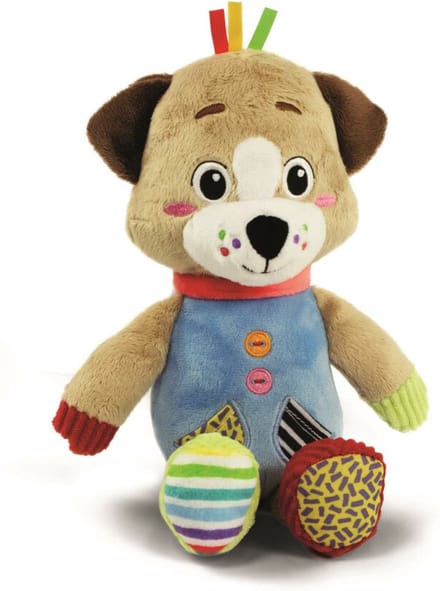 Clementoni - Babyspeelgoed - Knuffel Hond - Pete the Puppy - vanaf 0 maanden