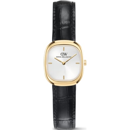 Daniel Wellington DW Watch Corta Black-Croc Gold 24mm