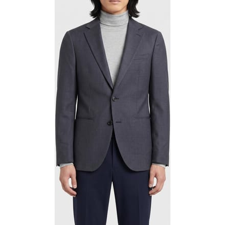 Reiss Formal Linen Jacket Airforce Blue Größe: 44 | Blazer Outlet | Herren | Weiß