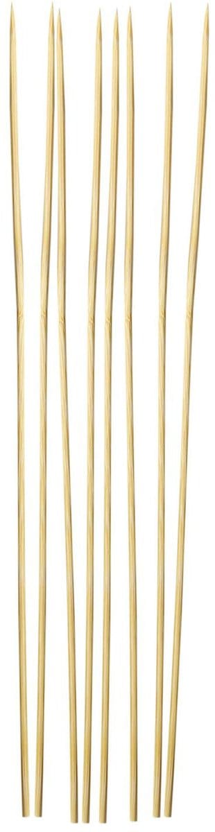 Cook Concept Spiesjes Sateprikkers - 100x - bamboe hout - 30 cm - barbecue spiezen - satestokjes