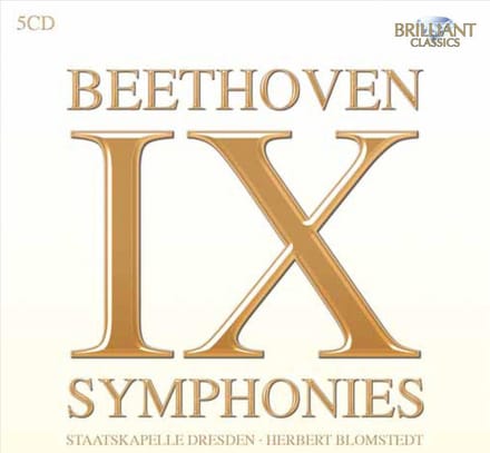 Staatskapelle Dresden, Herbert Blomstedt - Beethoven: IX Symphonies (5 CD)