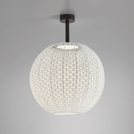 Bover Nans Sphere PF/60 LED buiten plafondlamp beige
