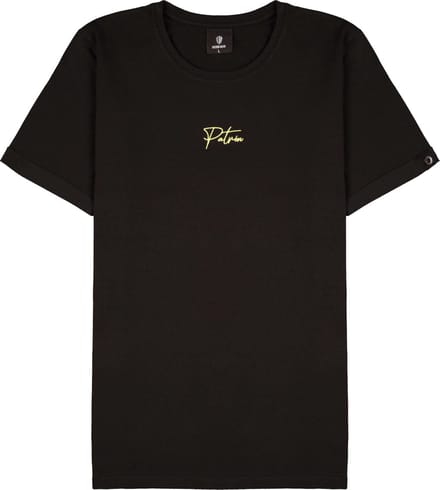 Patrón Wear - Emilio T-shirt Black/Gold - Maat M