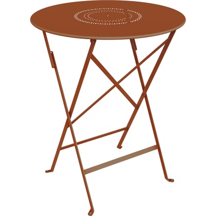 Fermob FLOREAL tafel - E2 gekonfijte sinaasappel - Ø 60 cm