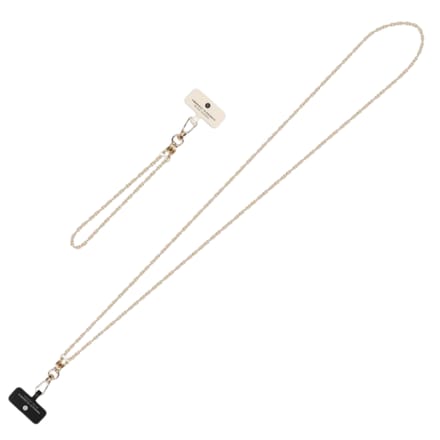 Selencia Universeel Telefoonkoord - Telefoon Ketting - GSM Koord - Goud