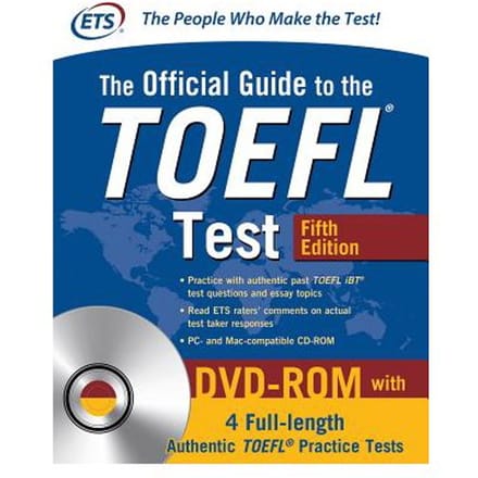 The Official Guide To The Toefl Test With Dvd-Rom, Fifth Edition - Educational Testing Service
