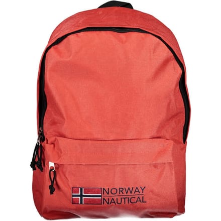 Noorwegen 1963 Rosso Polyester Heren Rugzak
