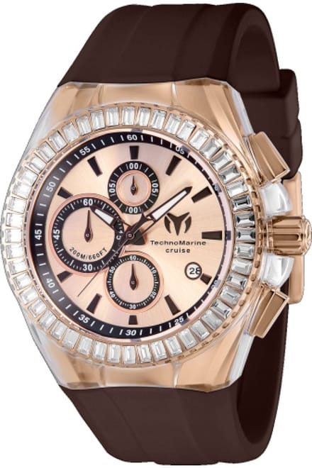 TechnoMarine Cruise TM-121166 Heren Quartz Horloge - 45 mm