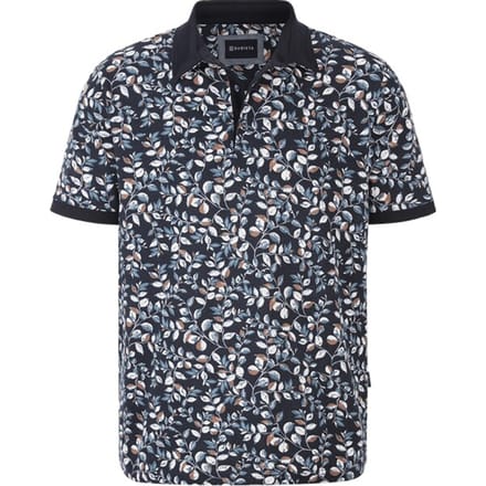 Babista herren Poloshirt - 52/54 - donkerblauw - Plus Size