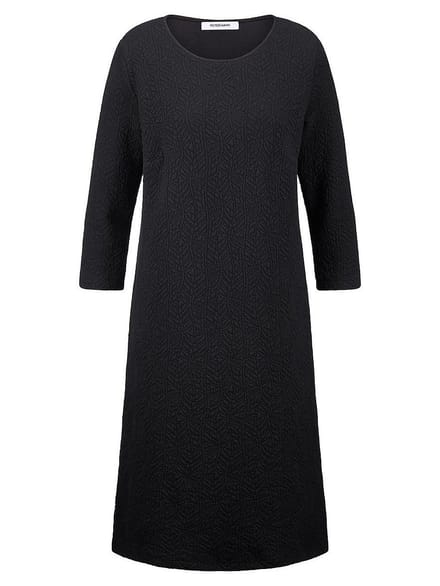 Jersey jurk Van Peter Hahn zwart
