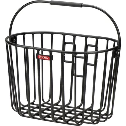 Rixen & Kaul Klickfix - Fietsmand - Voor - 16 l - Zwart