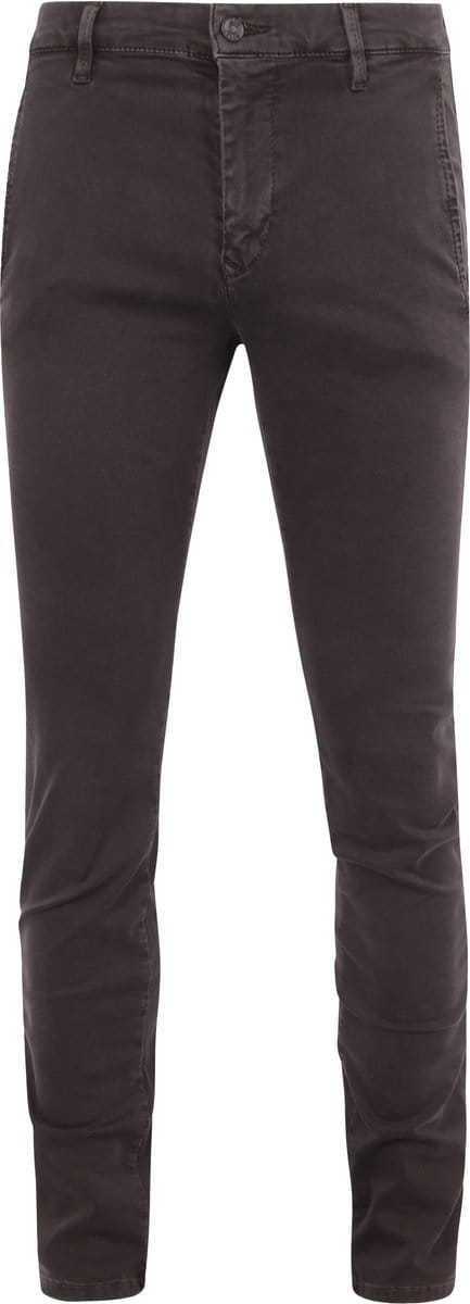 Mac Jeans Driver Pants Donkerbruin - Maat W 33 - L 34 - Heren - Chino