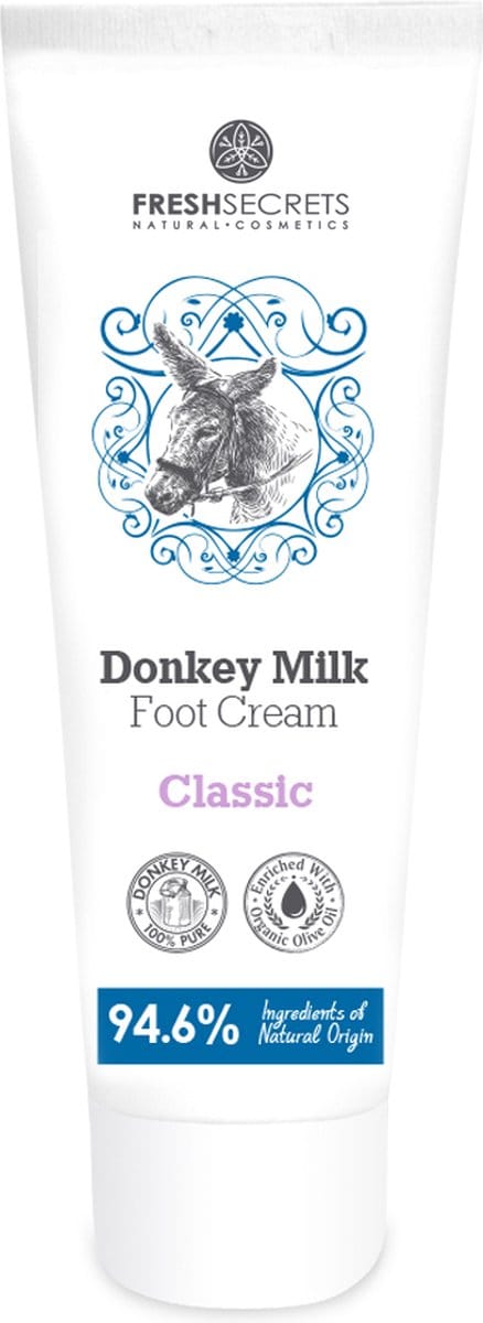 Fresh Secrets Voet Crème Ezelinnenmelk Classic 100ml