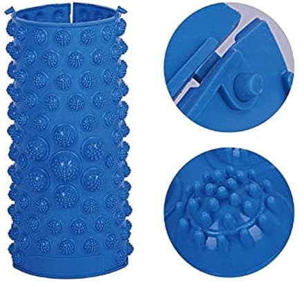 Voetmassage acupressuurmat voor reflexologie en ontspanning - 2 stuks