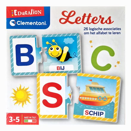 clementoni education letters - letters - educatief - ontwikkeling - spel - kinderen