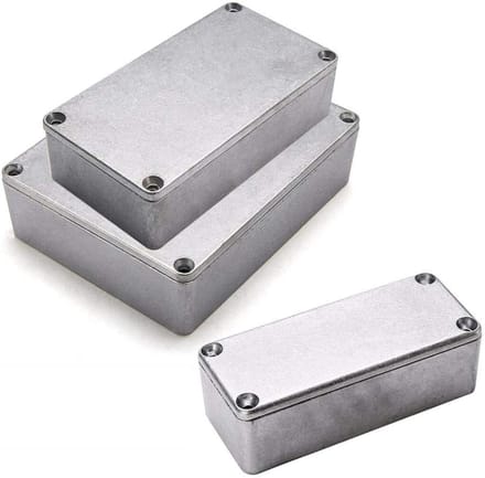 Waterdichte Aluminium Behuizing voor Elektronica Projecten - Zilver 1590XX