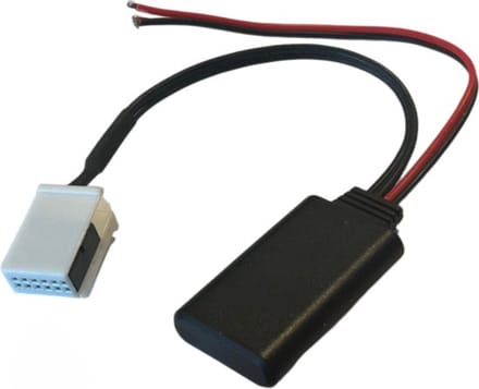 -Rns bluetooth adapter -aux 12-pin- geschikt voor volkswagen rns510 rns310 muziek streamen iphone samsung