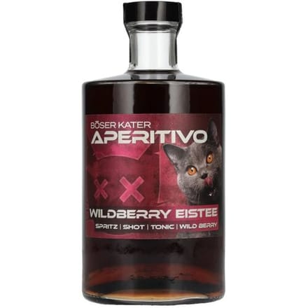 BÖSER KATER Aperitivo Wildberry Eistee 15% Vol. 0,5l