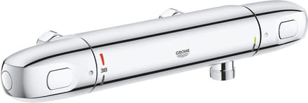 GROHE Grohtherm 1000 douchethermostaat hartafstand=12cm zonder koppelingen chroom