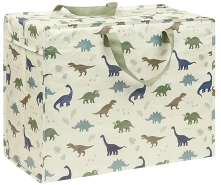 A Little Lovely Company XL Opbergtas Dinosaurussen