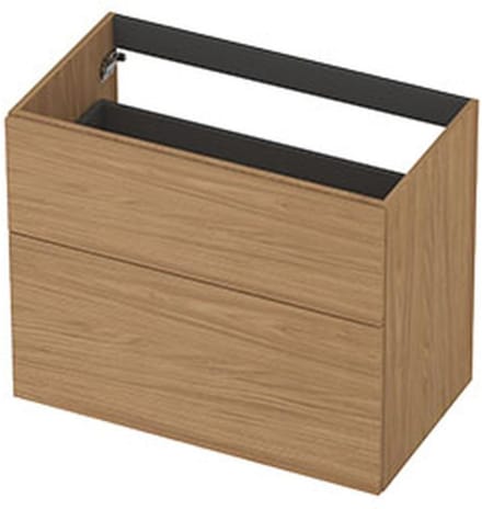 INK - Onderkast 2L A-sym Decor Tbv Grepen - 800x450x650 Mm - Blank Eiken
