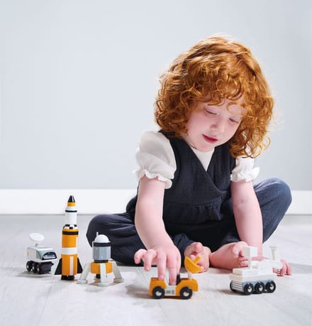 TENDER LEAF Transport - Set Ruimtereiziger - Hout - 3 Jaar