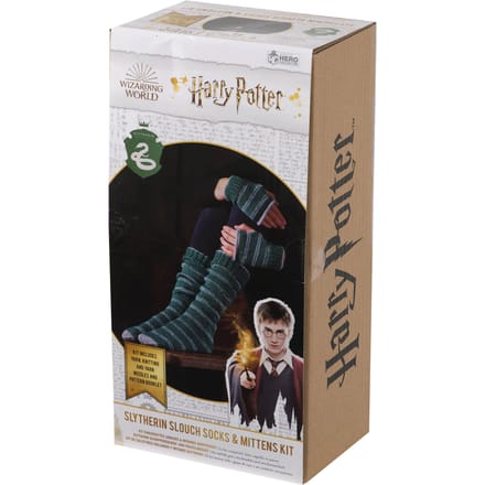 Eaglemoss Slytherin Mittens & Slouch Socks Knit Kit