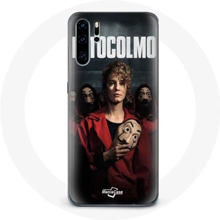 Coque - La Casa De Papel - Huawei P30 - Souple - Noir - Protection