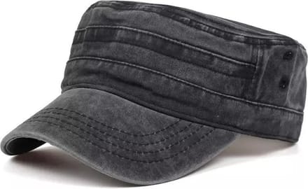 Army Pet - Zonneklep - Unisex - Maat 56/58 - Grijs Zwart