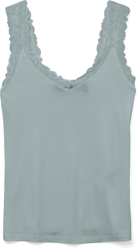 Vero Moda Top Vmrosa Sl Top Ga Jrs Noos 10287348 Gray Mist Dames Maat - M